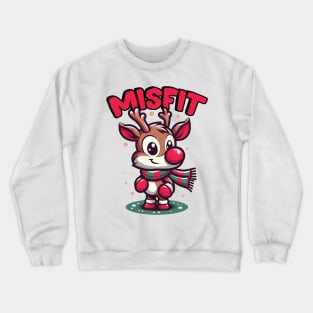 Misfits of Christmas Town // Rudolph the Red-Nosed Reindeer Crewneck Sweatshirt